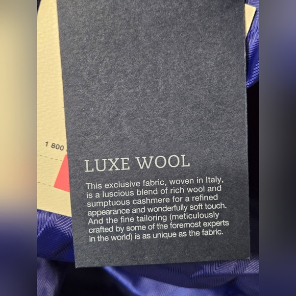 Lands' End 22W Luxe Wool Swing Coat Purple New - Picture 9 of 12